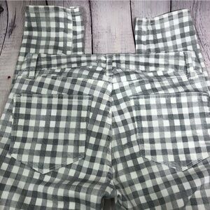 Paige pants jeans gray and white